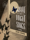 Cover image for What the Night Sings